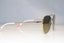 PRADA Mens Designer Sunglasses Gold Aviator SPS 50S ZVN-1CO 17554