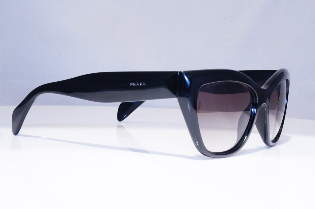PRADA Womens Designer Sunglasses Black Cat Eye SPR 02Q 1AB-OA7 18322