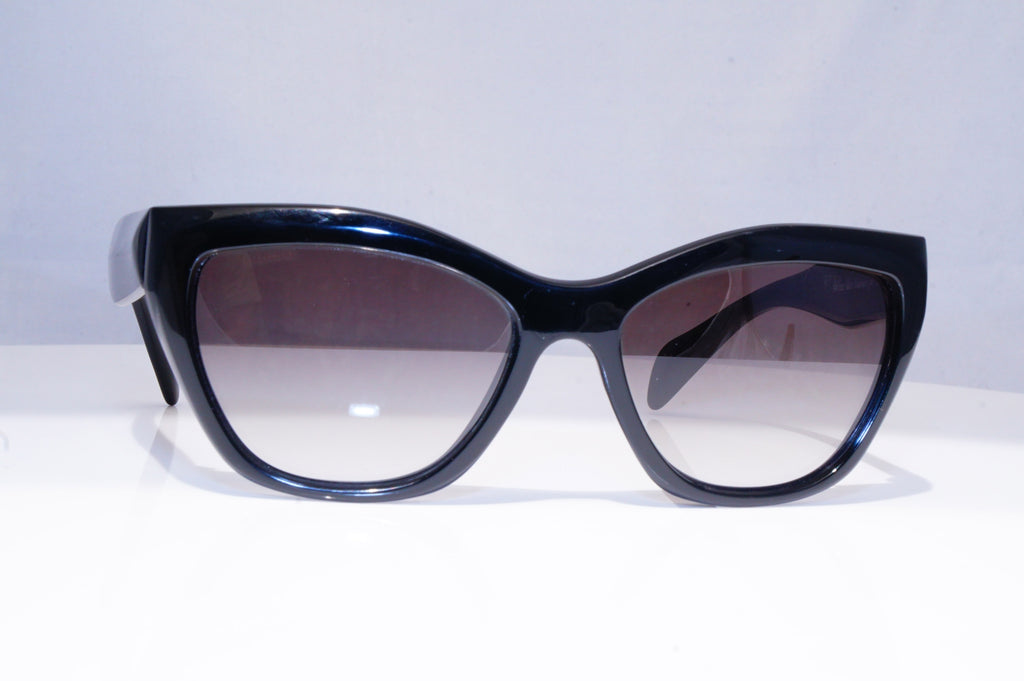 PRADA Womens Designer Sunglasses Black Cat Eye SPR 02Q 1AB-OA7 18322