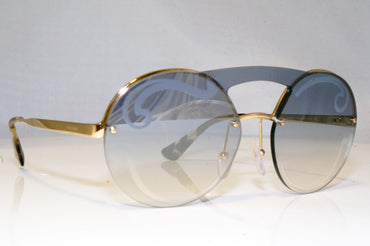 PRADA Womens Baroque Swirl Boxed Designer Sunglasses Gold SPR 65T ZVN-0DO 17527