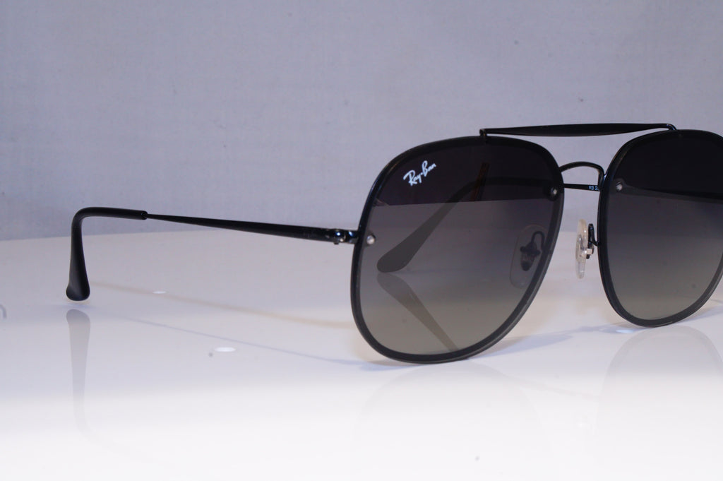 RAY-BAN Mens Designer Sunglasses Black Pilot FLATS RB 3583 153/11 19718