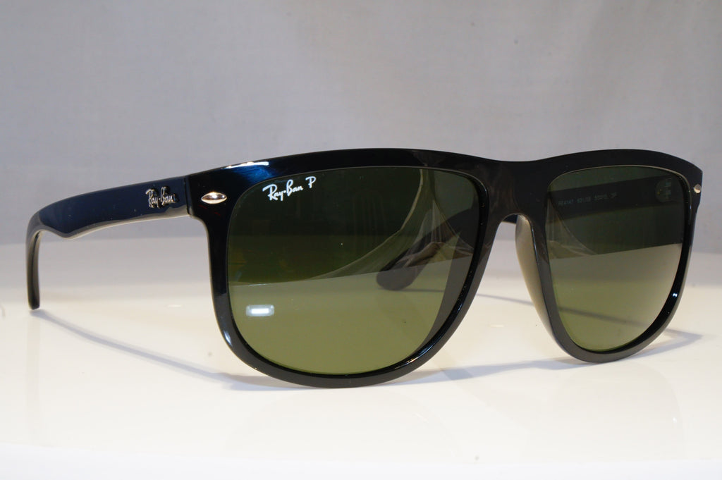 RAY-BAN Mens Polarized Designer Sunglasses Black Square RB 4147 601/58 20834