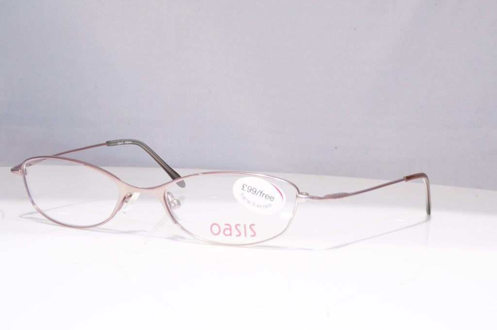 OASIS Womens Designer Optical Frames Silver Rectangle Amaryllis 1 18373
