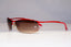 RAY-BAN Mens Designer Sunglasses Red Wrap FLIGHT RB 3183 031/13 22062