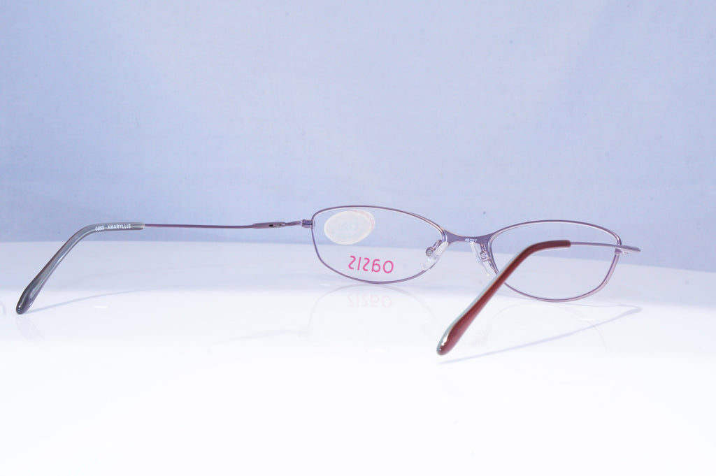 OASIS Womens Designer Optical Frames Silver Rectangle Amaryllis 1 18373