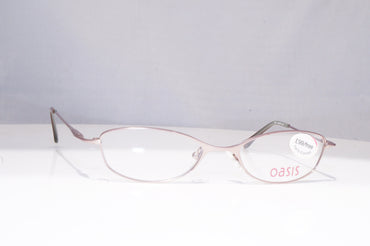OASIS Womens Designer Optical Frames Silver Rectangle Amaryllis 1 18373