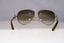 EMPORIO ARMANI Mens Womens Diamante Sunglasses Silver Pilot EA 9325 3YGDB 21773