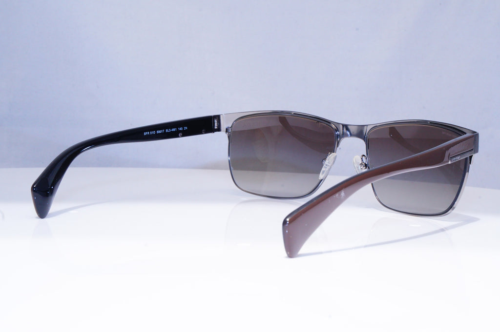 PRADA Mens Designer Sunglasses Brown Rectangle SPR 510 SL3-4M1 18277