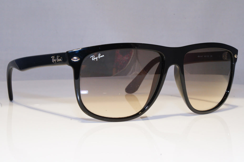 RAY-BAN Mens Polarized Designer Sunglasses Black Square RB 4147 601/58 20834