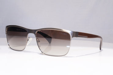 PRADA Mens Designer Sunglasses Brown Rectangle SPR 510 SL3-4M1 18277