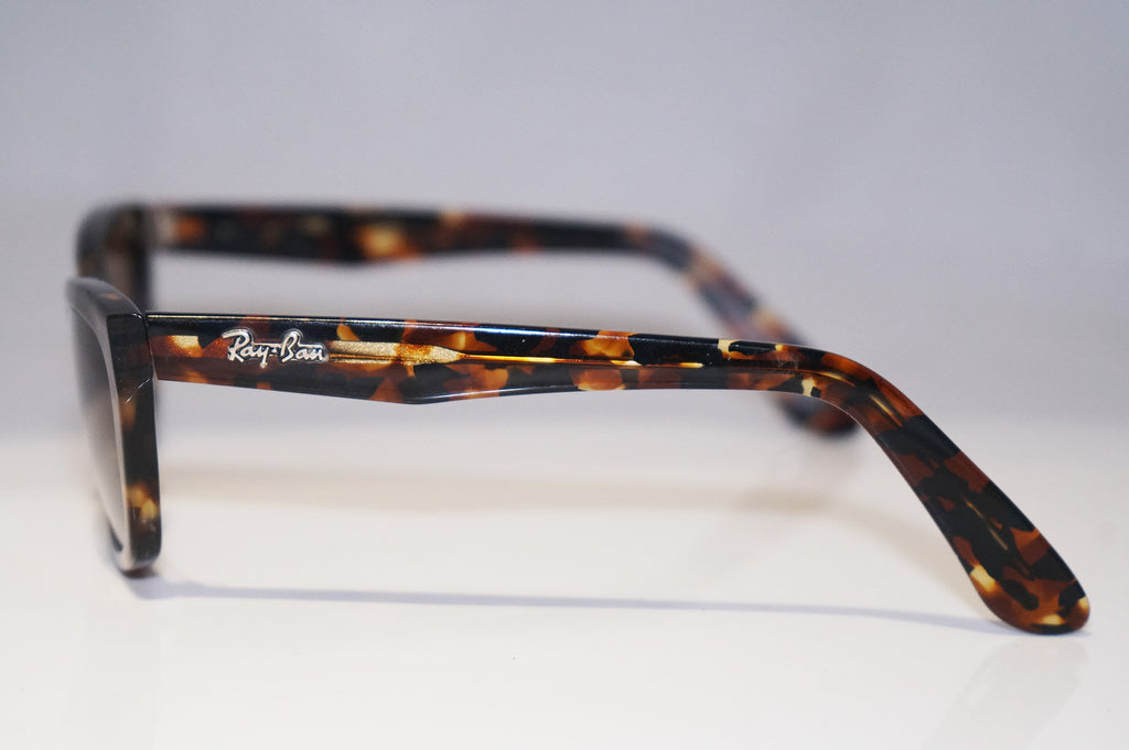RAY-BAN 1990 Vintage Womens Designer Sunglasses Brown Cat Eye W1438 WPAW 15577