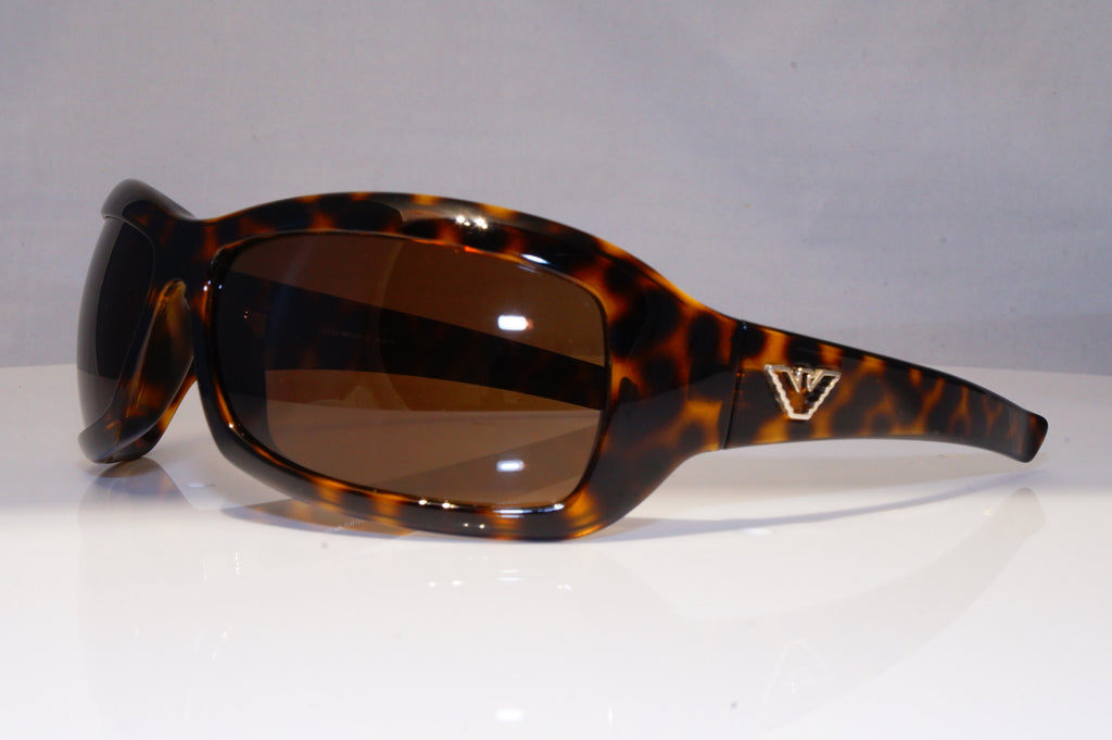 EMPORIO ARMANI Mens Womens Vintage 1990 Sunglasses Brown Wrap EA9616 V08E9 21776