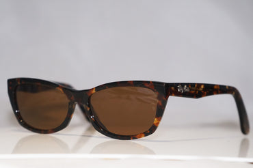 RAY-BAN 1990 Vintage Womens Designer Sunglasses Brown Cat Eye W1438 WPAW 15577