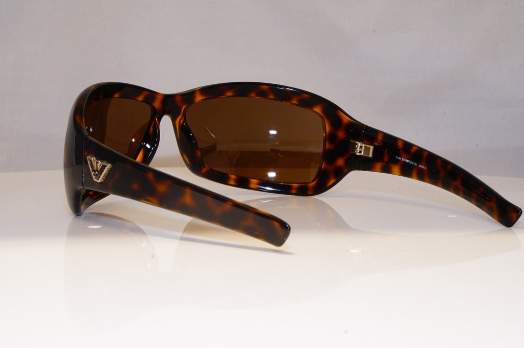 EMPORIO ARMANI Mens Womens Vintage 1990 Sunglasses Brown Wrap EA9616 V08E9 21776