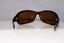 EMPORIO ARMANI Mens Womens Vintage 1990 Sunglasses Brown Wrap EA9616 V08E9 21776