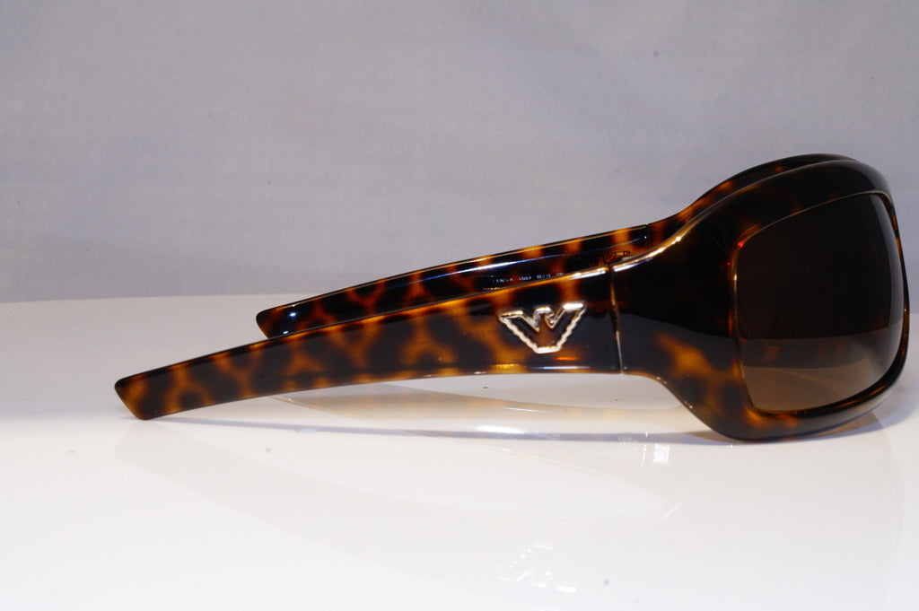 EMPORIO ARMANI Mens Womens Vintage 1990 Sunglasses Brown Wrap EA9616 V08E9 21776