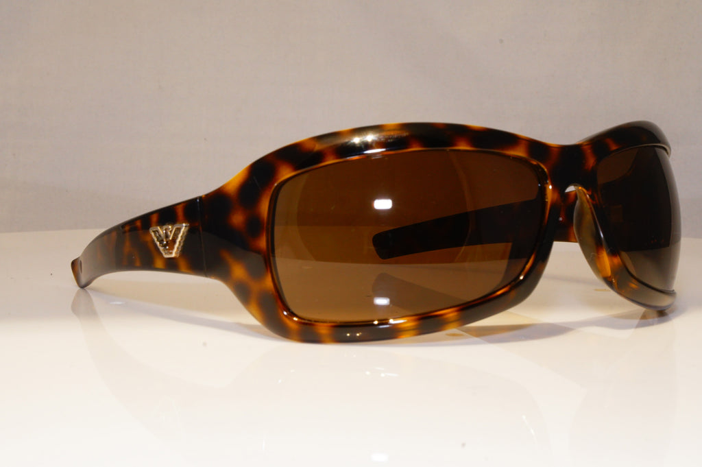 EMPORIO ARMANI Mens Womens Vintage 1990 Sunglasses Brown Wrap EA9616 V08E9 21776