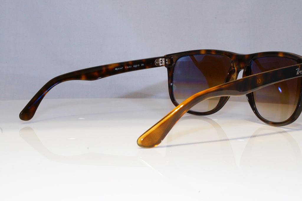 RAY-BAN Mens Designer Sunglasses Brown Square RB 4147 710/51 20832