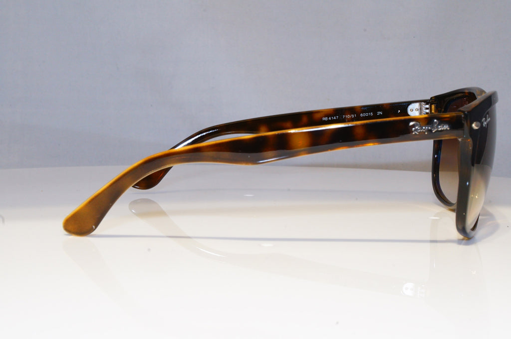 RAY-BAN Mens Designer Sunglasses Brown Square RB 4147 710/51 20832