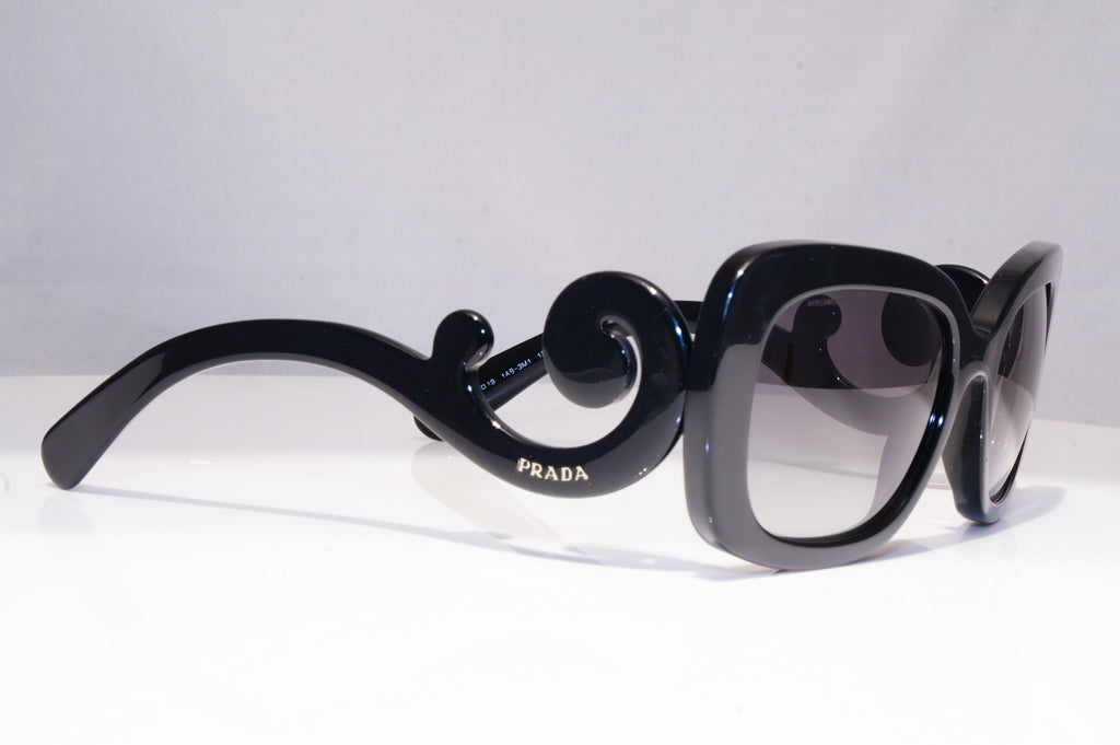 PRADA Womens Baroque Swirl Designer Sunglasses Rectangle SPR 270 1AB-3M1 18420