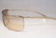 GUCCI 1990 Vintage Mens Designer Sunglasses Gold Shield GG 1719 57716 15588