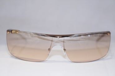 GUCCI 1990 Vintage Mens Designer Sunglasses Gold Shield GG 1719 57716 15588