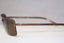 GUCCI Vintage Mens Designer Sunglasses Brown Rectangle GG 1679 833A6 15443