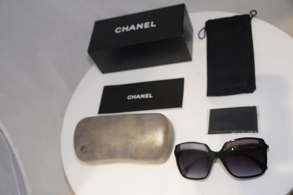 CHANEL Womens Boxed Designer Sunglasses Black Butterfly 5378 501/S6 19671