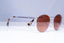 PRADA Womens Designer Sunglasses Silver Round SPR 62S 1BC-6N0 18417