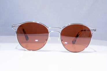 PRADA Womens Designer Sunglasses Silver Round SPR 62S 1BC-6N0 18417