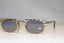 CAZAL Mens Vintage 1990 Designer Sunglasses Gold Rectangle 759 475 17500