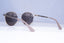 PRADA Womens Mirror Designer Sunglasses Gold Round SPR 62S ZVN-1C0 18237