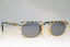 CAZAL Mens Vintage 1990 Designer Sunglasses Gold Rectangle 759 475 17500