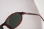 RAY-BAN 1990 Vintage Mens Designer Sunglasses Brown Oval W2838 BRN 15569
