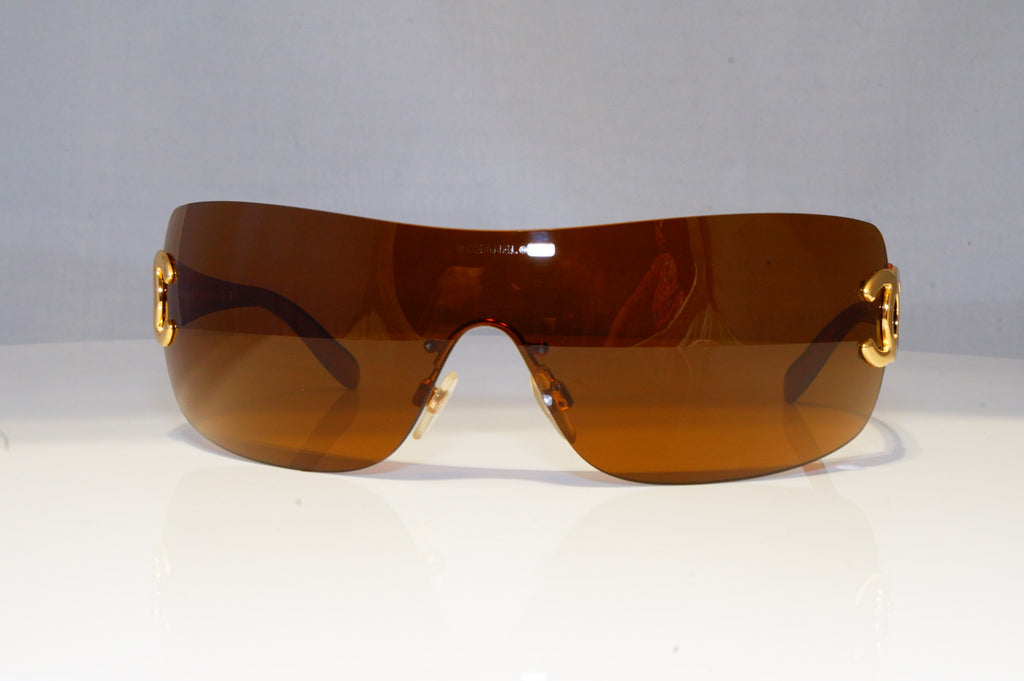 CHANEL Womens Designer Sunglasses Gold ShieldICONIC CC 4119 125/73 20709