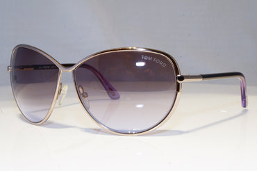TOM FORD Womens Designer Sunglasses Silver Butterfly Francesca TF181 10B 19493