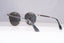 PRADA Womens Mirror Designer Sunglasses Silver Round SPR 62S 1BC-2B0 18311