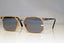 CAZAL Mens Vintage 1990 Designer Sunglasses Gold Square 245 602 17503