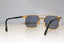 CAZAL Mens Vintage 1990 Designer Sunglasses Gold Square 245 602 17503