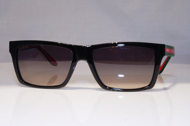 GUCCI Mens Designer Sunglasses Black Rectangle GG 1013 54DDX 22051