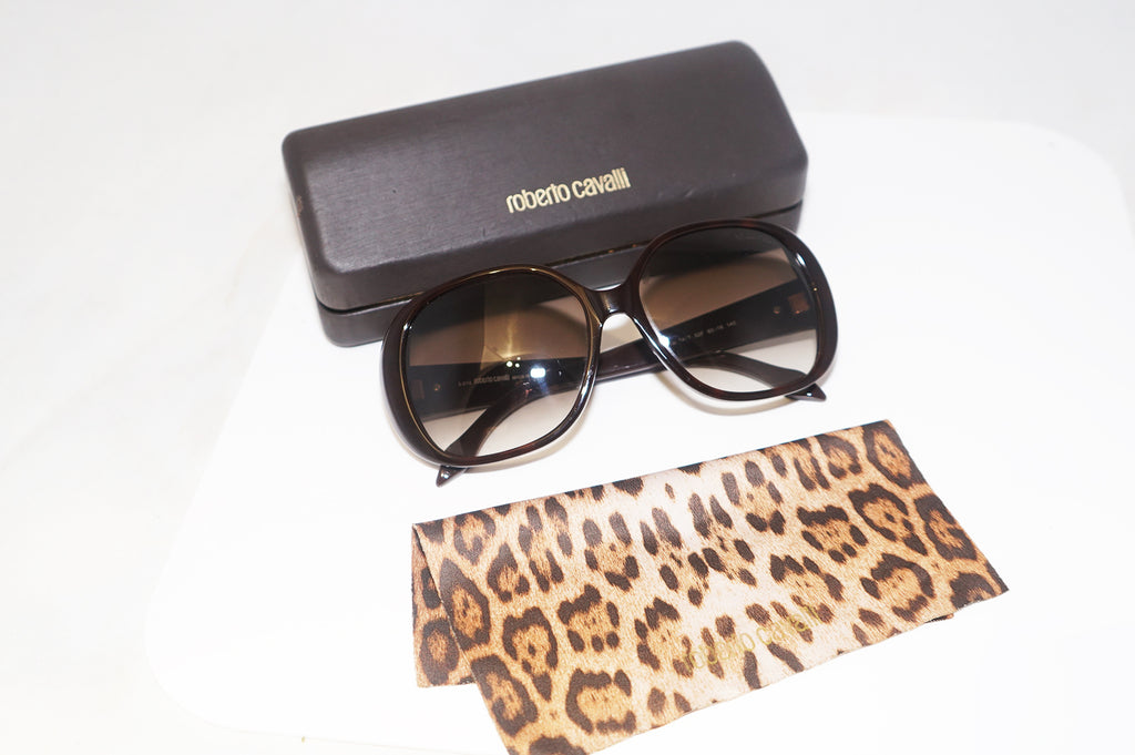 ROBERTO CAVALLI Womens Designer Sunglasses Brown Square TAJ 743T 52F 16274