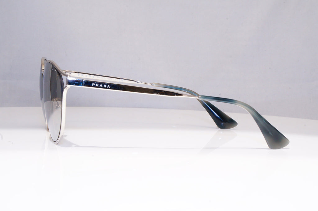 PRADA Mens Womens Unisex Designer Sunglasses Silver Round SPR 62S 1BC-2BO 18235