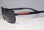 PRADA Mens Designer Polarized Sunglasses Black Rectangle SPS 55N 1BO-5Z1 15584