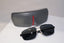 PRADA Mens Designer Polarized Sunglasses Black Rectangle SPS 55N 1BO-5Z1 15584