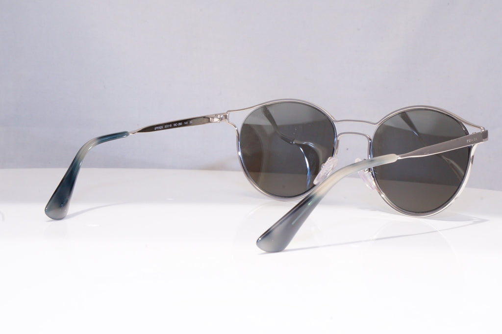 PRADA Mens Womens Unisex Designer Sunglasses Silver Round SPR 62S 1BC-2BO 18235