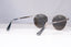 PRADA Mens Womens Unisex Designer Sunglasses Silver Round SPR 62S 1BC-2BO 18235