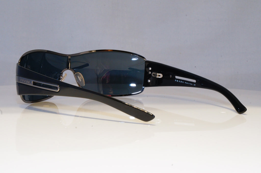 PRADA Mens Designer Sunglasses Black Shield SPR 56H 5AV-1A1 20682