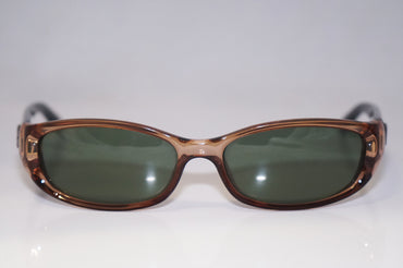 GUCCI 1990 Mens Unisex Designer Sunglasses Brown Rectangle GG 2454 G1B 16126
