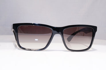 PRADA Mens Designer Sunglasses Black Rectangle SPR 19S 1AB-0A7 18263