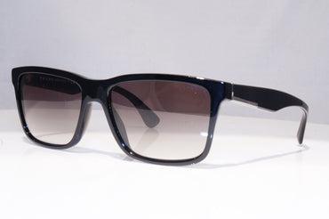PRADA Mens Designer Sunglasses Black Rectangle SPR 19S 1AB-0A7 18263